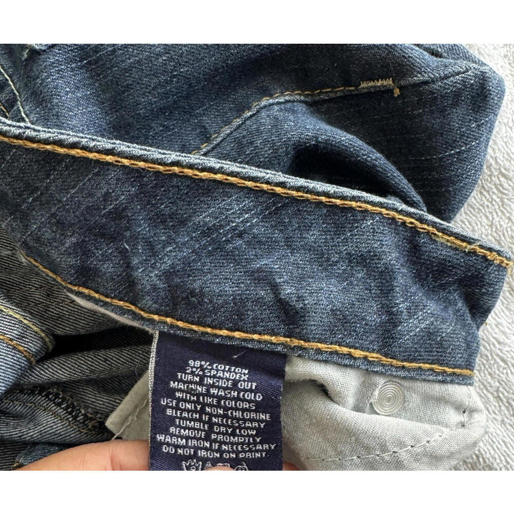 Rocawear Classic Women‎ Denim Jeans Pants 7 Glam Bling Embellished - Picture 7 of 13